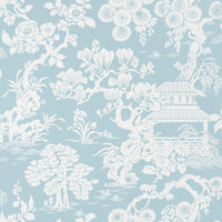 Pavilion Japanese Garden Wallpaper (Double Roll)