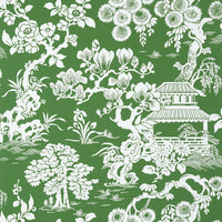 Pavilion Japanese Garden Wallpaper (Double Roll)