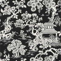Pavilion Japanese Garden Wallpaper (Double Roll)