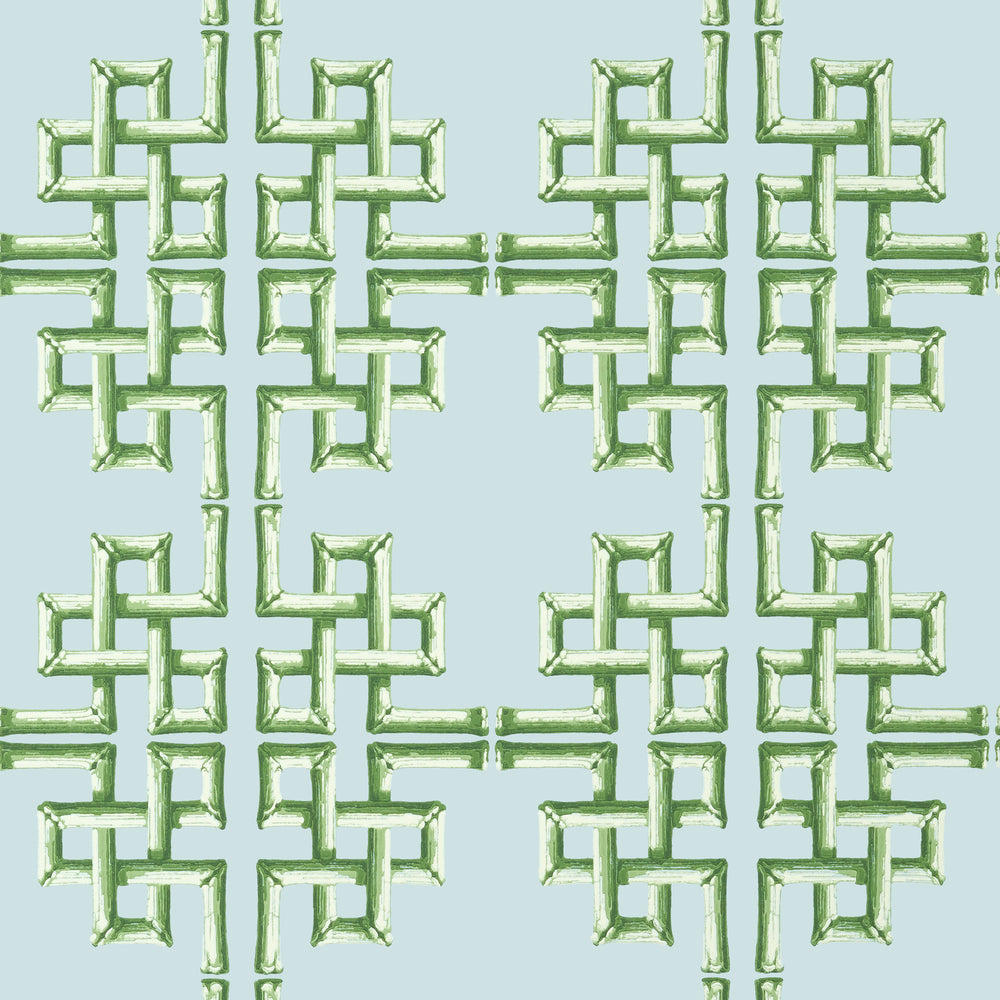 Palm Grove Boca Bamboo Wallpaper (Double Roll)