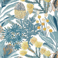 Palm Grove Protea Wallpaper (Double Roll)