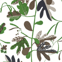 Kismet Matisse Leaf Wallpaper