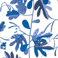 Kismet Matisse Leaf Wallpaper