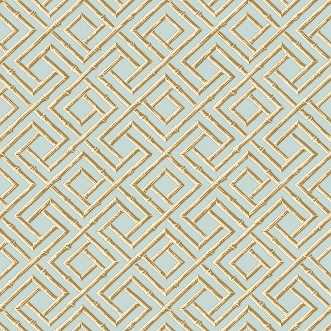Sojourn French Lattice Wallpaper