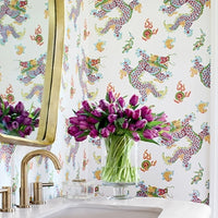 Willow Tree Dragon Dance Wallpaper