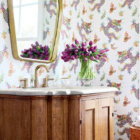 Willow Tree Dragon Dance Wallpaper