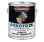 M.L. Campbell ARROYO® 2K Waterborne Clear (Must Choose Sheen In Drop Down Box)
