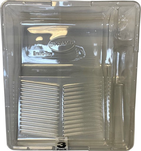 Dynamic HZ020153 3.7qt (3.5l) Side Pocket Pro Series Disposable Paint Tray Liner Fits 20159 (3pk)