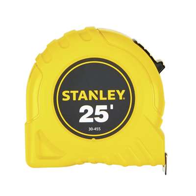 Stanley 25 ft. L x 1 in. W Tape Measure 30455-Exeter Paint Stores