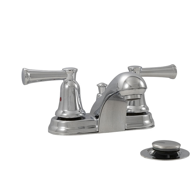 2 Handle Bathroom Faucet 410 Chrome
