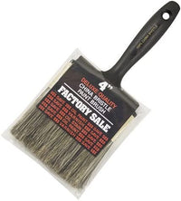 Factory Sale Gray Bristle 4 inch Flat Sash Paint Brush