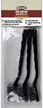 Hyde Stainless Steel Bristle mini brush 3pk