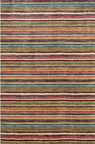 DASH & ALBERT BRINDLE STRIPE KNOTTED WOOL RUG-Exeter Paint Stores