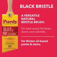 Purdy Black Bristle Brush-Exeter Paint Stores