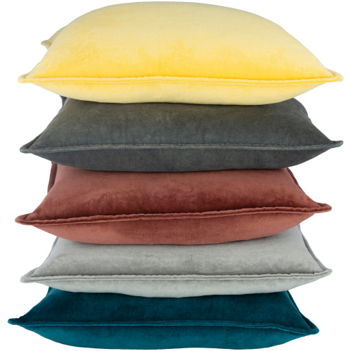 Surya Cotton Velvet CV-007 Pillow Cover-Pillows-Exeter Paint Stores