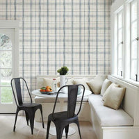 Farmhouse Plaid Wallpaper (Double Roll)