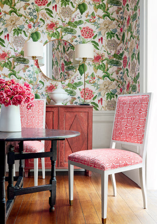 Thibaut Hill Garden Wallpaper (Double Roll)