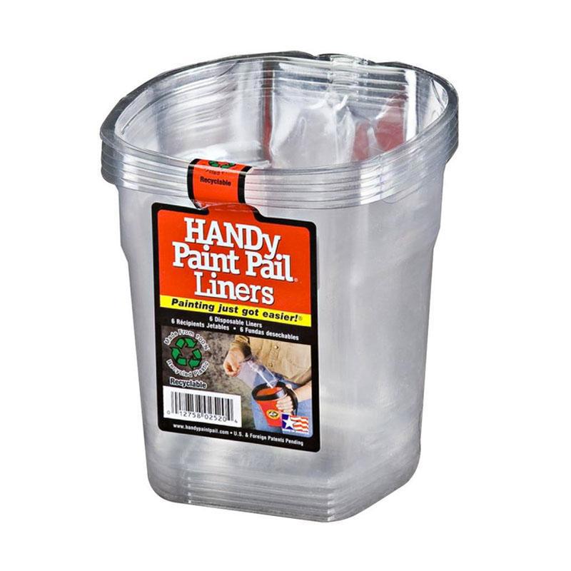 Handy paint pail liners 6pk-Exeter Paint Stores