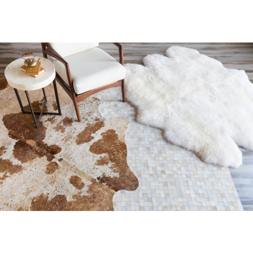 Surya Sheepskin SHS-9600 Multi-Color Rug-Rugs-Exeter Paint Stores