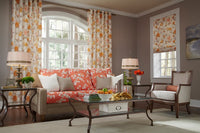 Fabric Roman Shades-Exeter Paint Stores