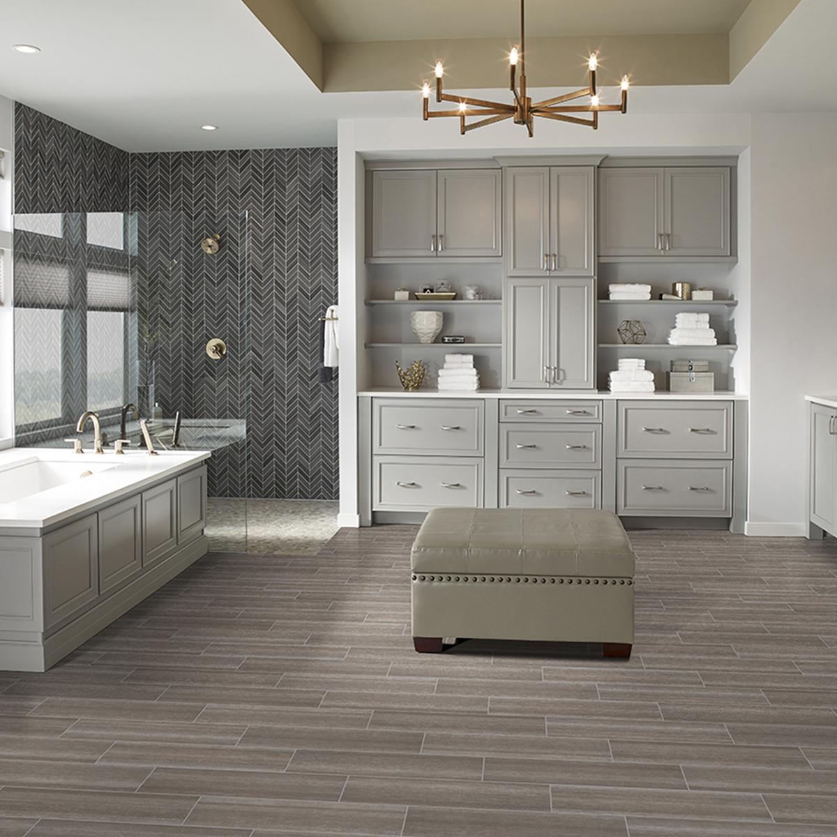 Turin Taupe 6"x24" Ceramic Tile-Exeter Paint Stores