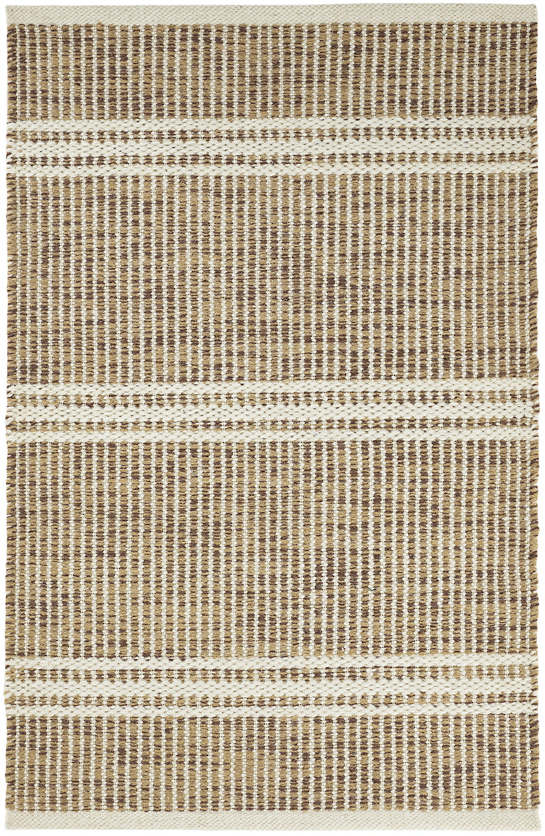 DASH & ALBERT MALTA WOVEN WOOL RUG