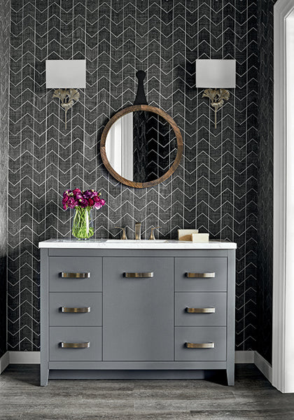 Thibaut Cordoza Weave Wallpaper (Double Roll)