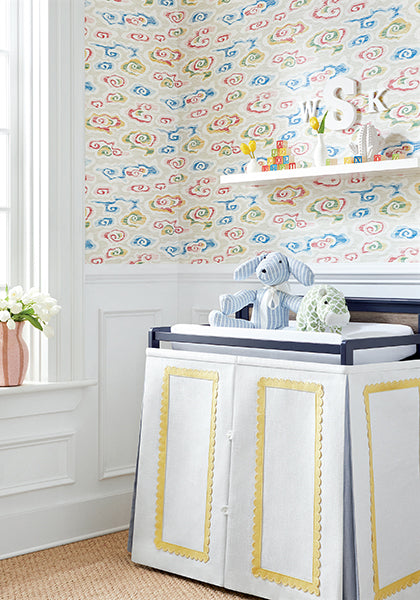 Thibaut Clear Clouds Wallpaper (Double Roll)