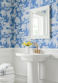 Thibaut Japanese Garden Wallpaper (Double Roll)