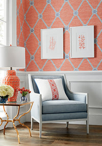 Thibaut Turnberry Trellis Wallpaper (Double Roll)