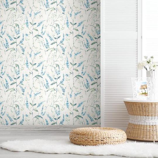 Floral Sprig Peel & Stick Wallpaper-Exeter Paint Stores