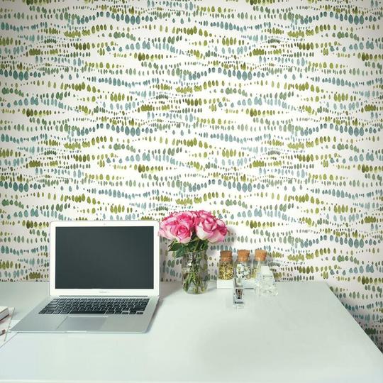 Dotted Line Peel & Stick Wallpaper-Exeter Paint Stores
