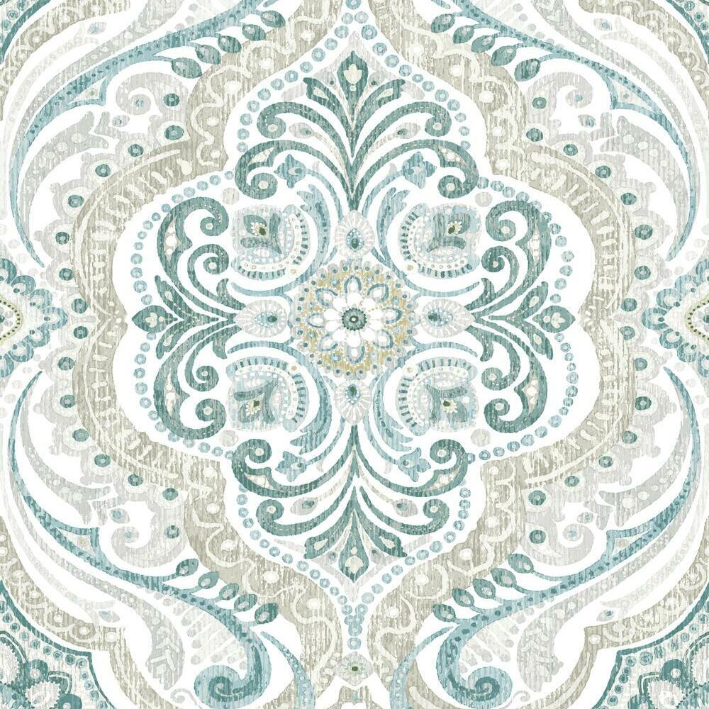 Bohemian Damask Peel and Stick Wallpaper Roll-Exeter Paint Stores