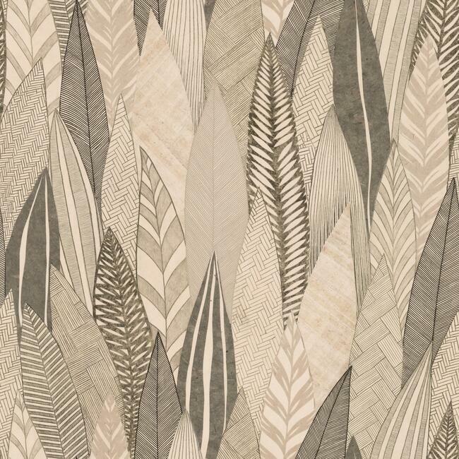 Ferns & Feathers Peel & Stick Wallpaper