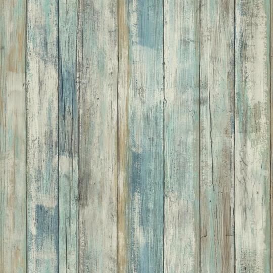 Distressed Wood Peel and Stick Wallpaper-Exeter Paint Stores