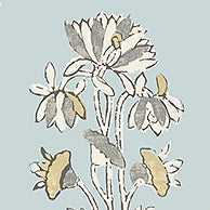 Thibaut Lily Flower Wallpaper (Double Roll)