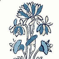 Thibaut Lily Flower Wallpaper (Double Roll)