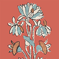 Thibaut Lily Flower Wallpaper (Double Roll)