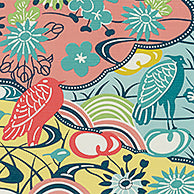 Thibaut Heron Stream Wallpaper (Double Roll)