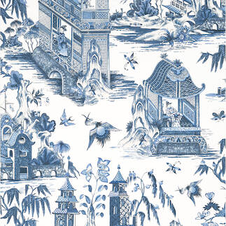 Thibaut Grand Palace Wallpaper (Double Roll)