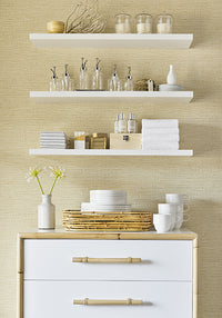 Thibaut Prairie Weave Wallpaper (Double Roll)