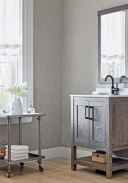Thibaut Prairie Weave Wallpaper (Double Roll)