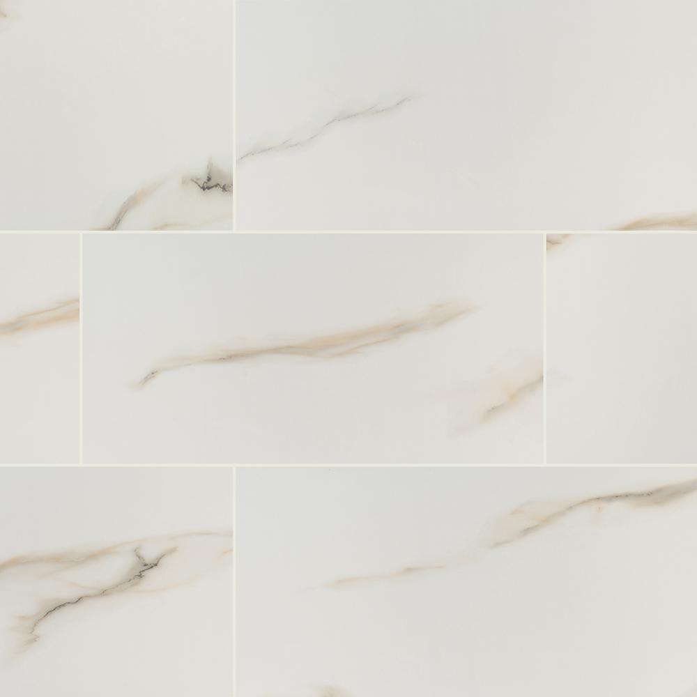 Aria Blanco Porcelain 12''x24'' Tile-Exeter Paint Stores