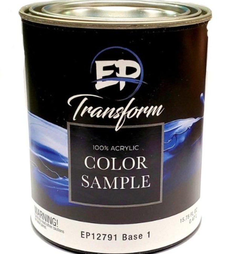 Pint Sample Paint & Primer Transform Premium Ceramic Color Sample-Exeter Paint Stores