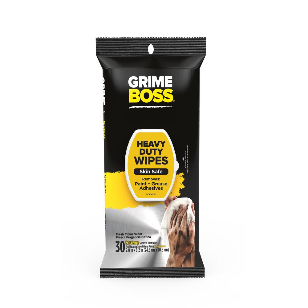 grimeboss wipes 30pk 63410-Exeter Paint Stores