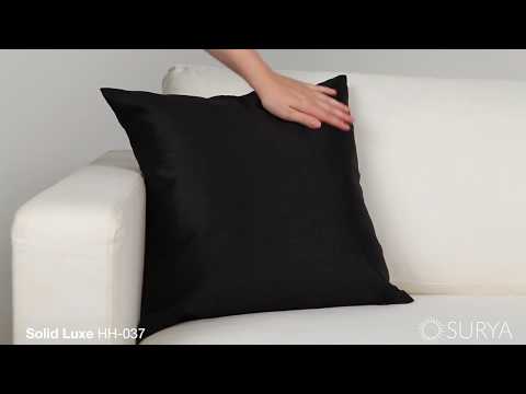 Surya Solid Luxe HH-037 Pillow Cover