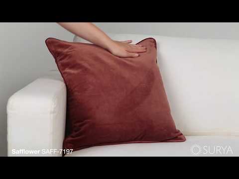 Surya Safflower SAFF-7197 Pillow Cover