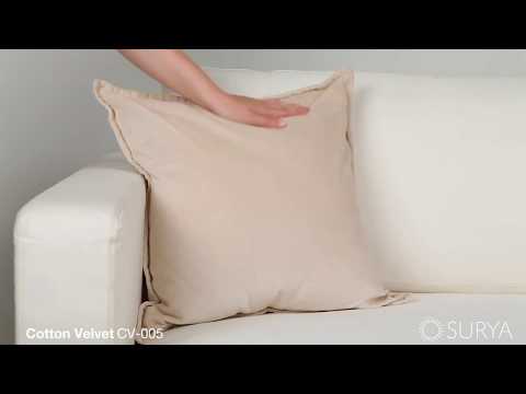 Surya Cotton Velvet CV-005 Pillow Cover