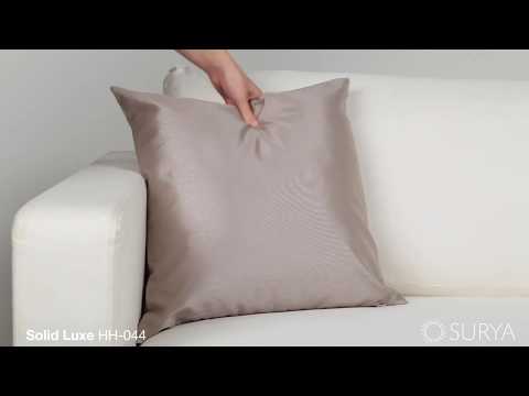 Surya Solid Luxe HH-044 Pillow Cover
