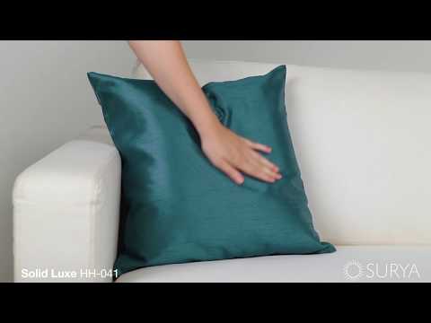 Surya Solid Luxe HH-041 Pillow Cover
